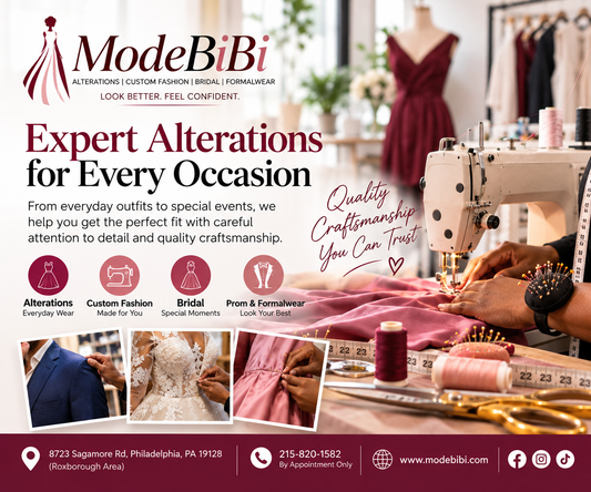 ModeBiBi expert alterations for every occasion